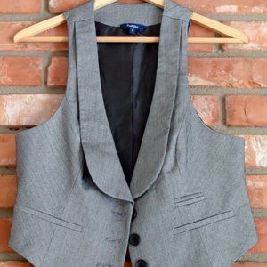 Reitmans Herringbone Vest SZ 9
